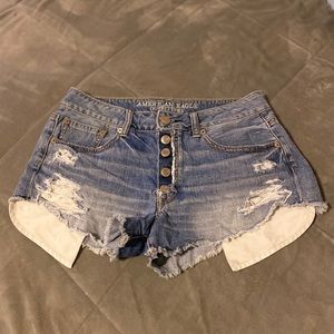 ‼️SOLD‼️American Eagle Hi-rise Festival Shorties